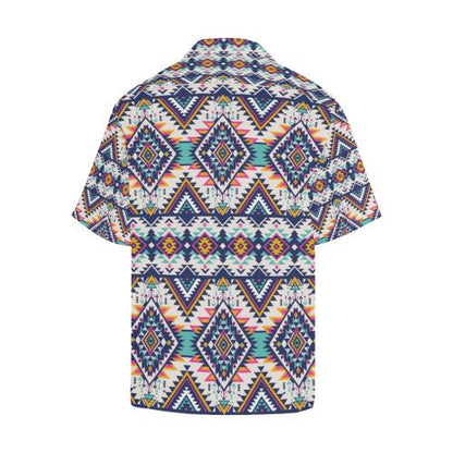Tribal Aztec native american Men Hawaiian Shirt