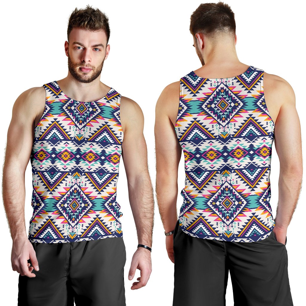 Tribal Aztec native american Men Tank Top