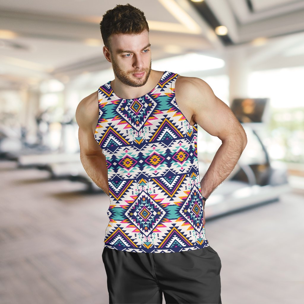 Tribal Aztec native american Men Tank Top