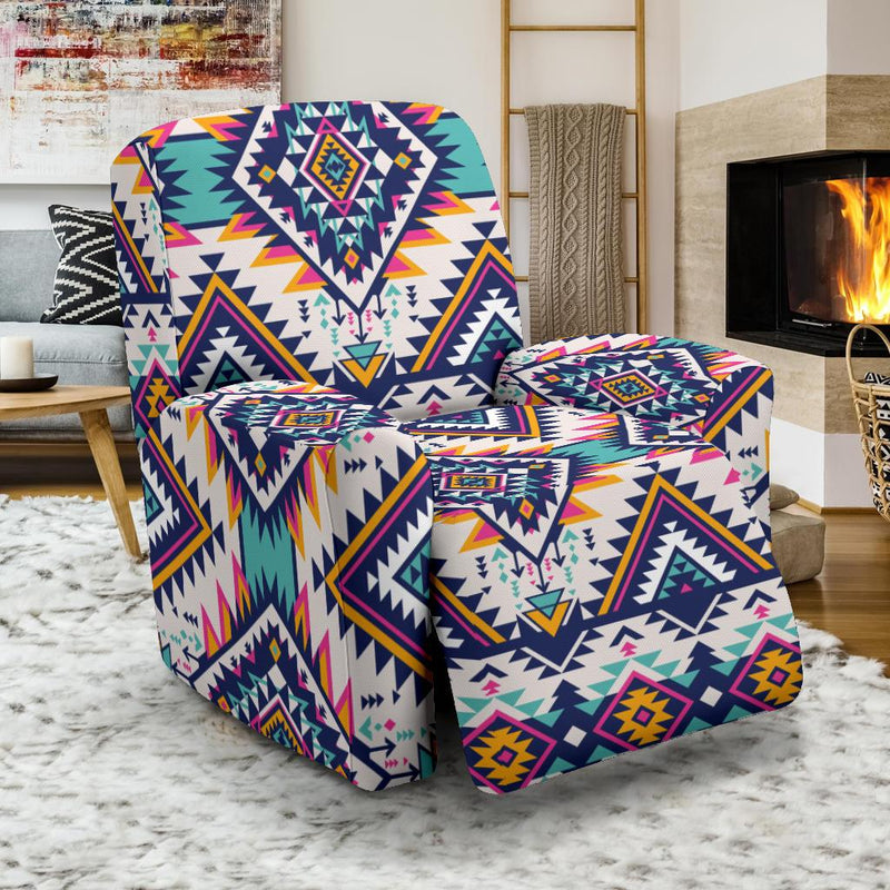 Tribal Aztec native american Recliner Slipcover-JORJUNE.COM