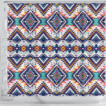 Tribal Aztec Native American Shower Curtain