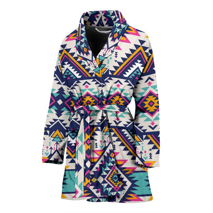 Tribal Aztec native american Women Bath Robe
