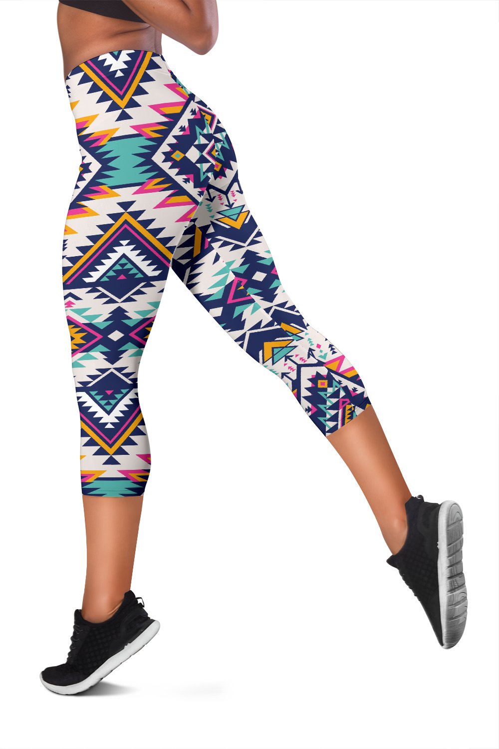 Tribal Aztec Native American Women Capris