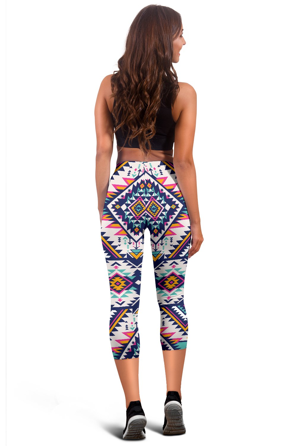 Tribal Aztec Native American Women Capris