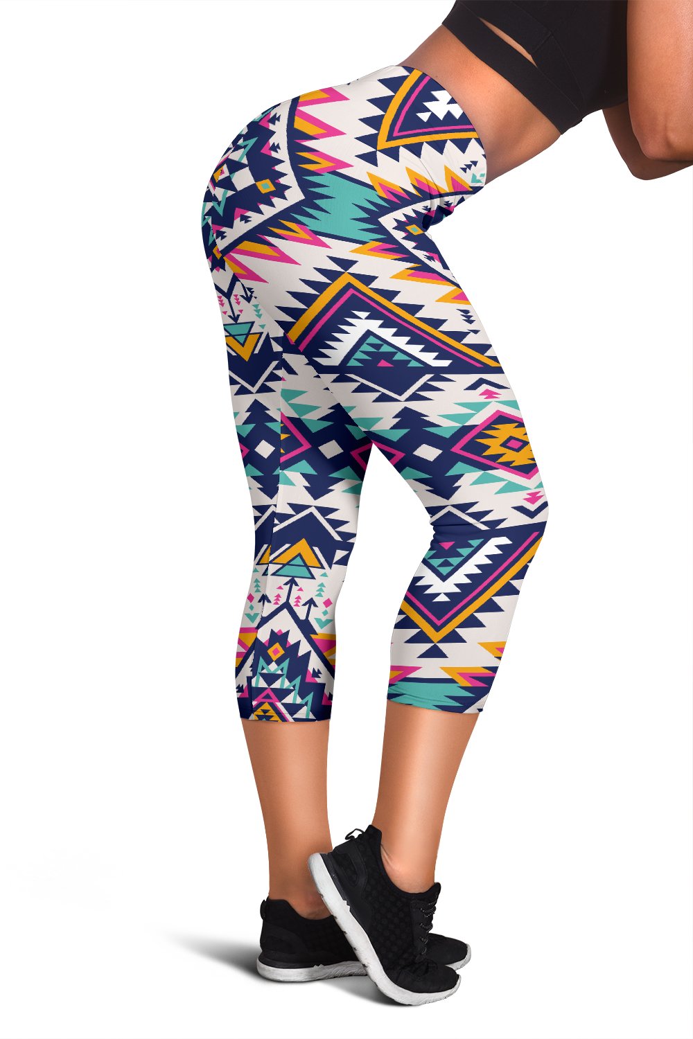 Tribal Aztec Native American Women Capris