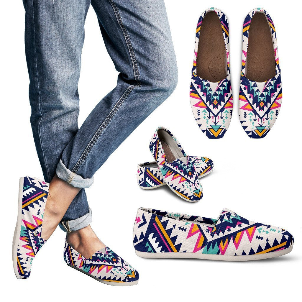 Tribal Aztec native american Women Casual Shoes-JorJune.com