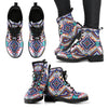 Tribal Aztec Native American Women Leather Boots