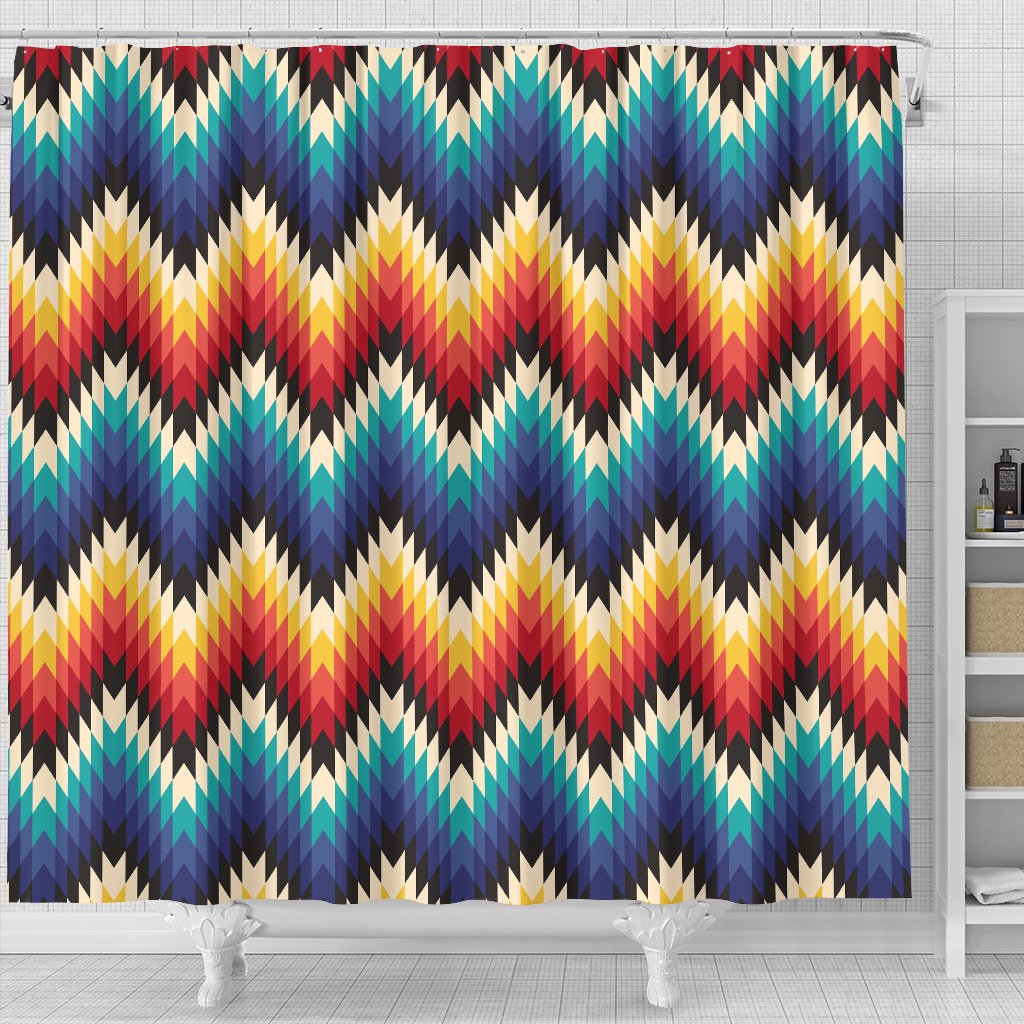 Tribal Aztec Shower Curtain