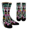 Tribal Aztec Triangle Crew Socks