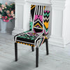 Tribal Aztec Triangle Dining Chair Slipcover-JORJUNE.COM