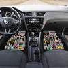 Tribal Aztec Triangle Front and Back Car Floor Mats