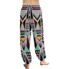 Tribal Aztec Triangle Harem Pants