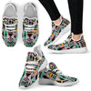 Tribal Aztec Triangle Mesh Knit Sneakers Shoes