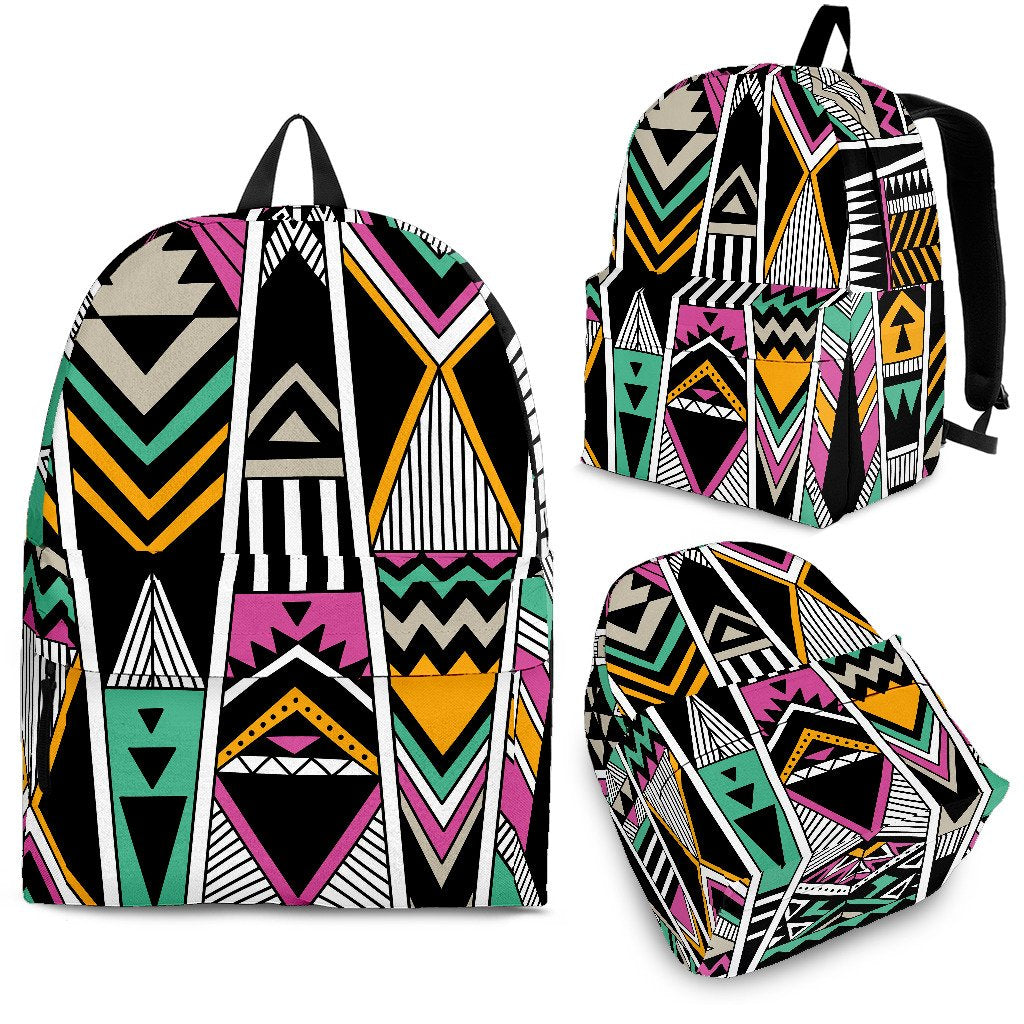Tribal Aztec Triangle Premium Backpack