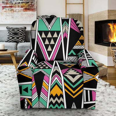 Tribal Aztec Triangle Recliner Slipcover-JORJUNE.COM