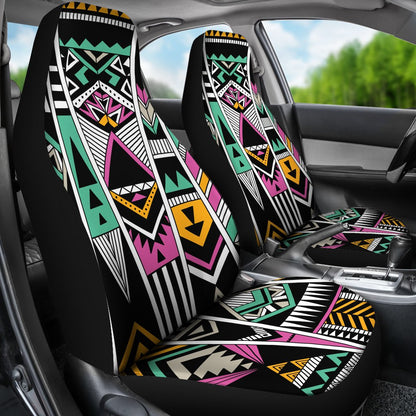 Tribal Aztec Triangle Universal Fit Car Seat Covers