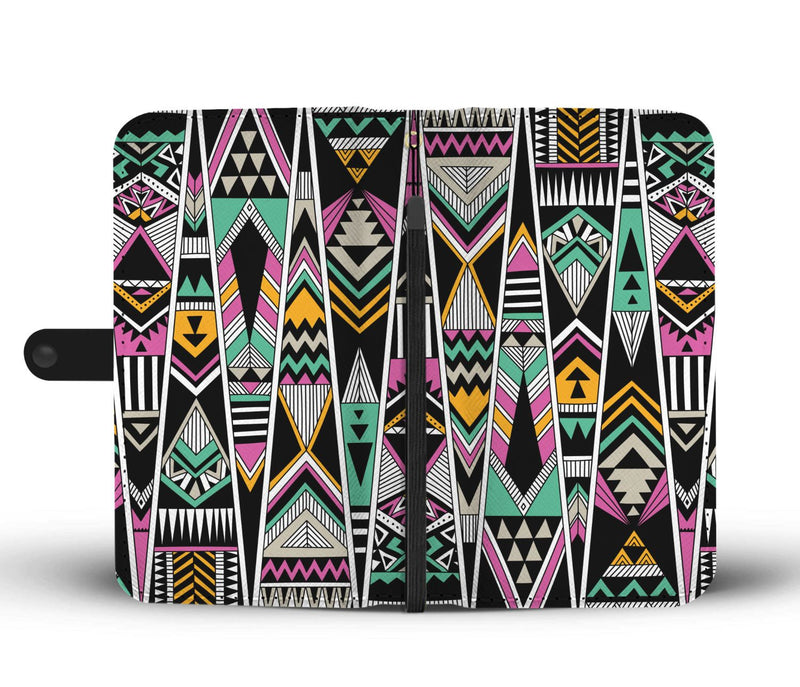 Tribal Aztec Triangle Wallet Phone case