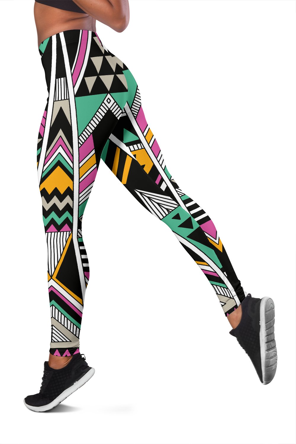Tribal Aztec Triangle Women Leggings