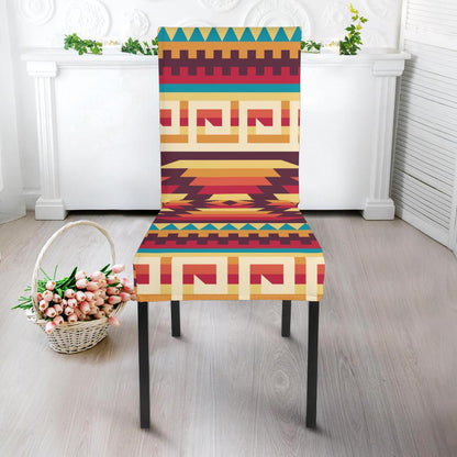 Tribal Aztec Vintage Dining Chair Slipcover-JORJUNE.COM