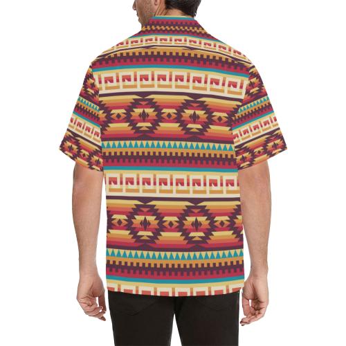 Tribal Aztec Vintage Men Hawaiian Shirt