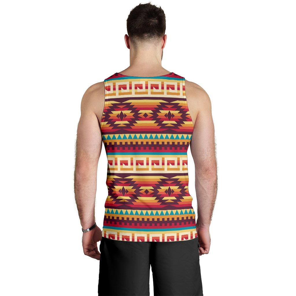 Tribal Aztec Vintage Men Tank Top