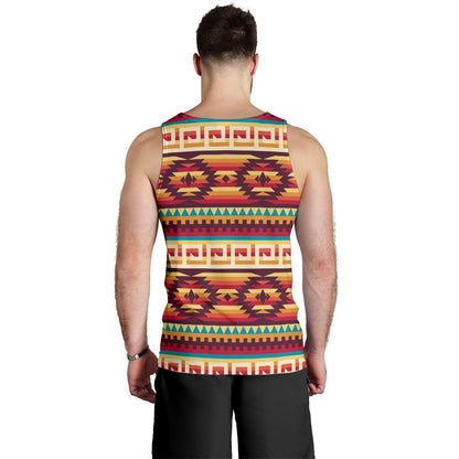 Tribal Aztec Vintage Men Tank Top