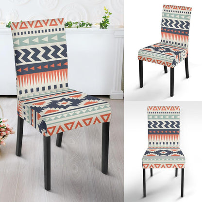 Tribal Aztec vintage pattern Dining Chair Slipcover-JORJUNE.COM