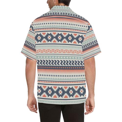 Tribal Aztec vintage pattern Men Hawaiian Shirt