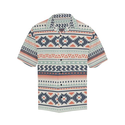 Tribal Aztec vintage pattern Men Hawaiian Shirt