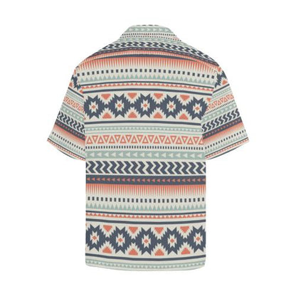 Tribal Aztec vintage pattern Men Hawaiian Shirt