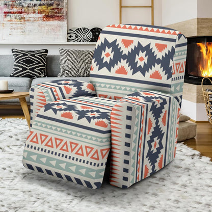 Tribal Aztec vintage pattern Recliner Slipcover-JORJUNE.COM