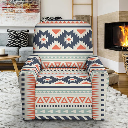 Tribal Aztec vintage pattern Recliner Slipcover-JORJUNE.COM