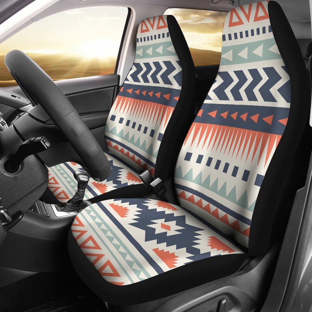 Tribal Aztec vintage pattern Universal Fit Car Seat Covers