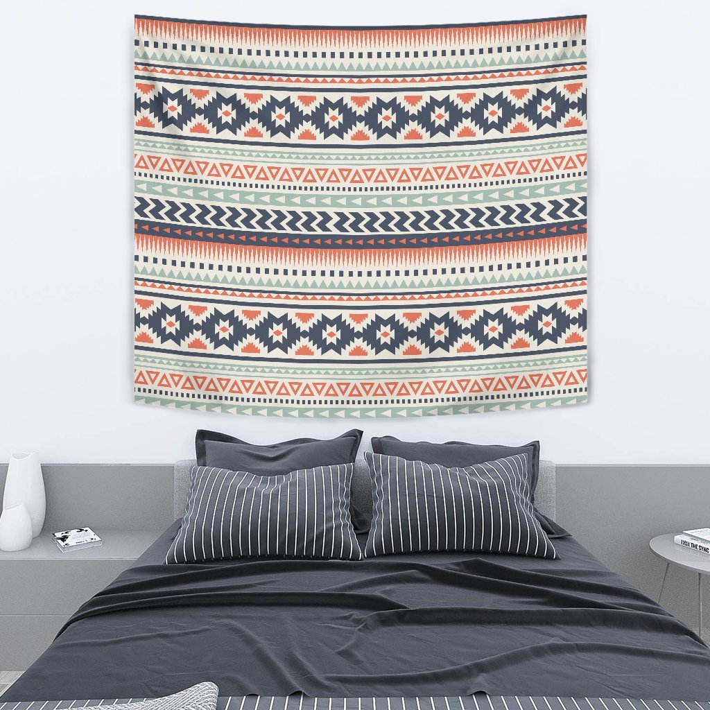 Tribal Aztec vintage pattern Wall Tapestry