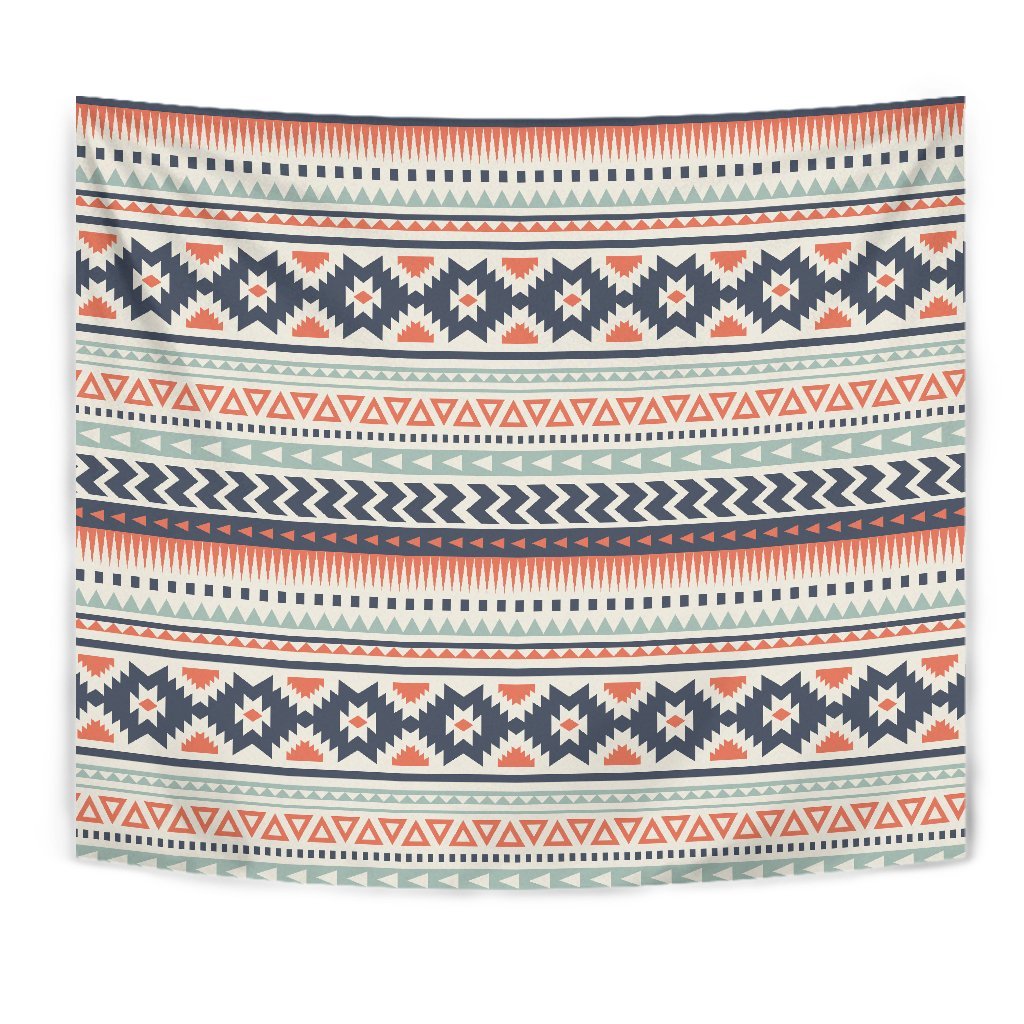 Tribal Aztec vintage pattern Wall Tapestry