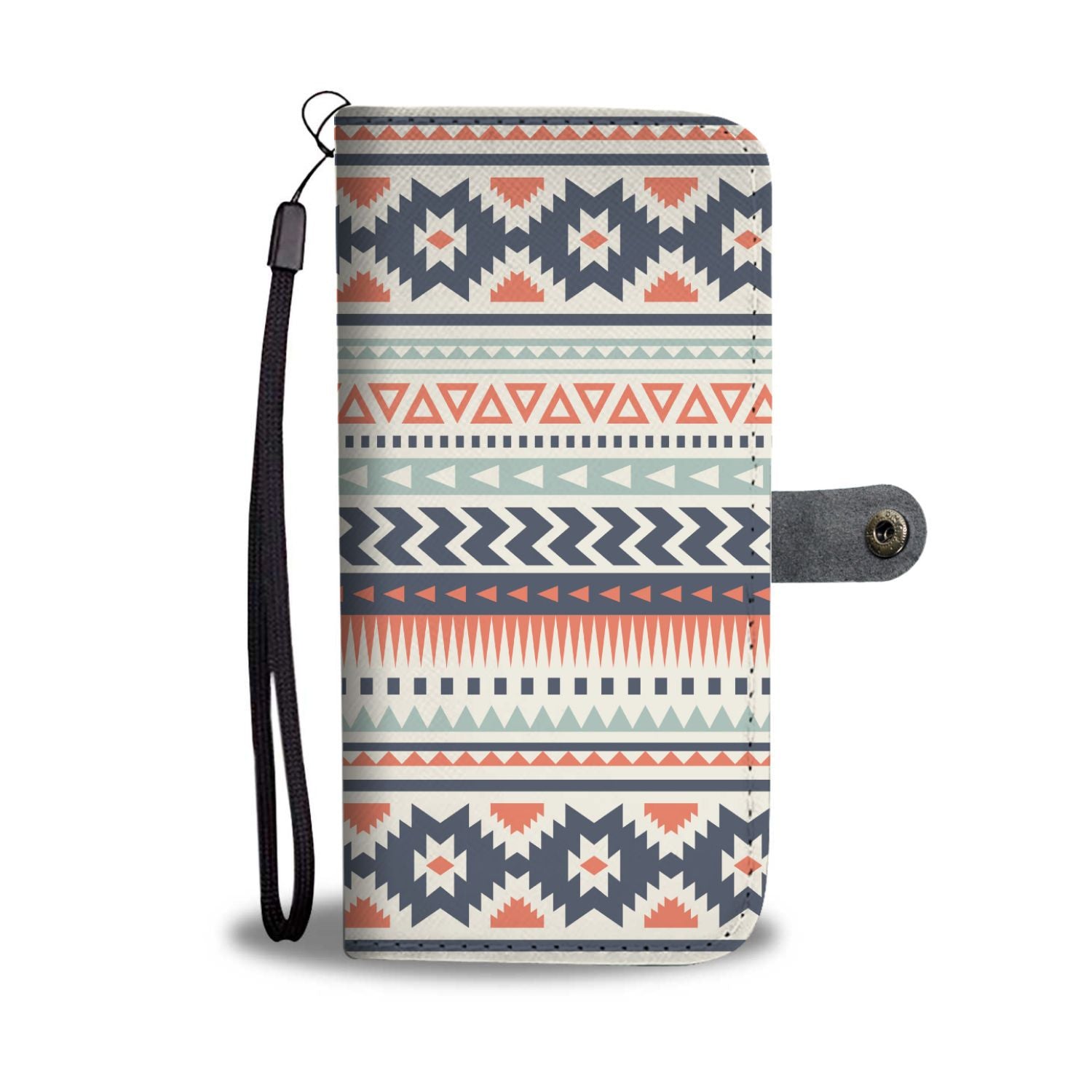 Tribal Aztec vintage pattern Wallet Phone case