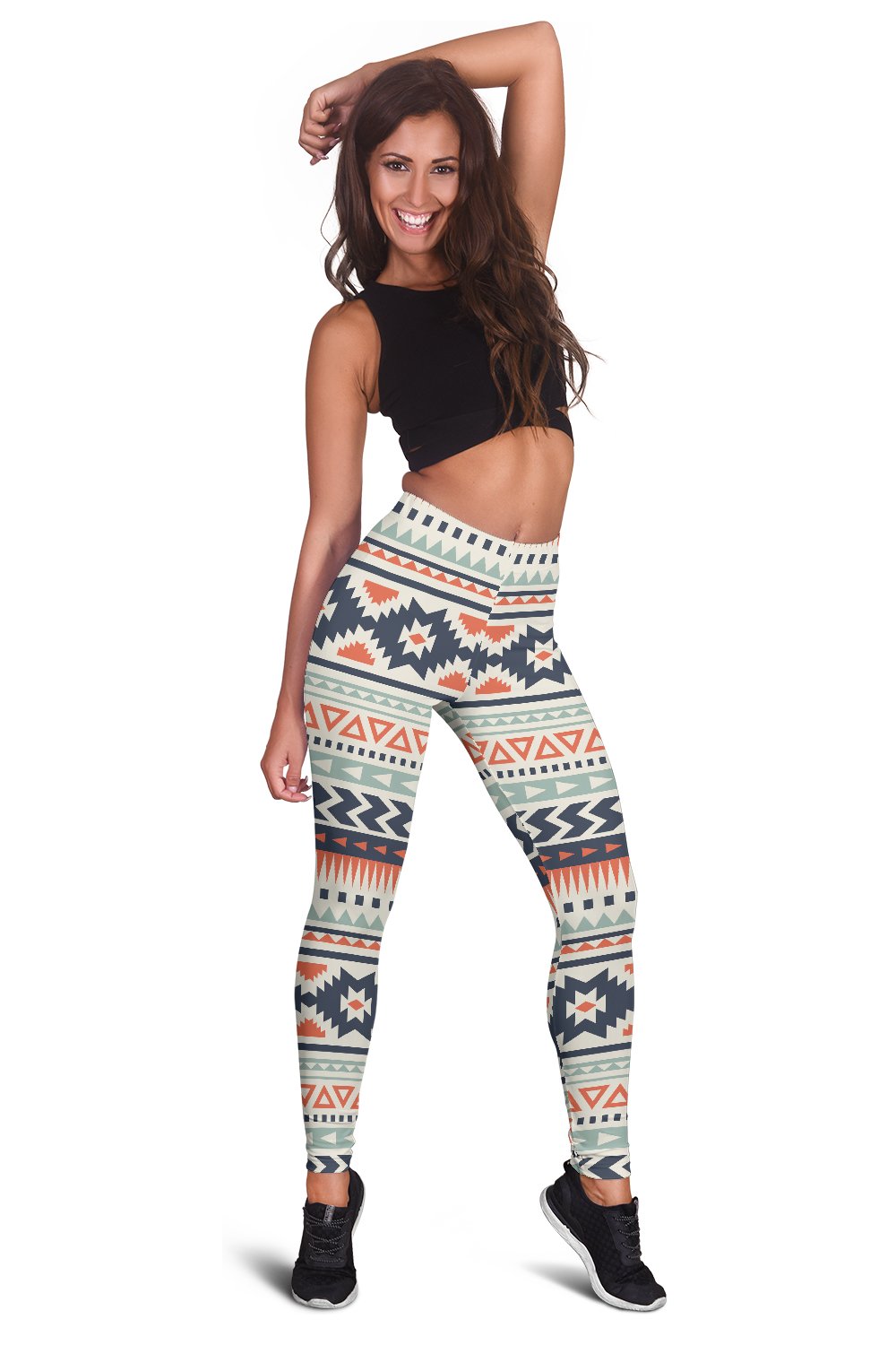 Tribal Aztec Vintage Pattern Women Leggings