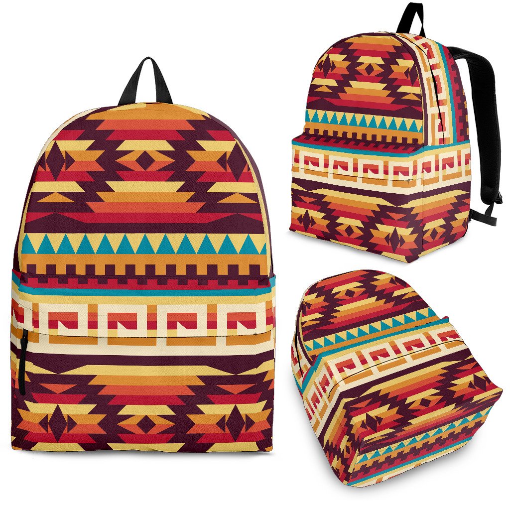 Tribal Aztec Vintage Premium Backpack