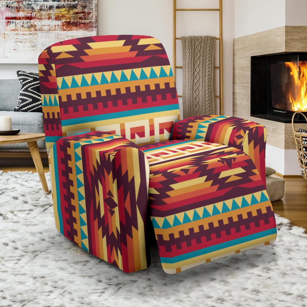 Tribal Aztec Vintage Recliner Slipcover-JORJUNE.COM