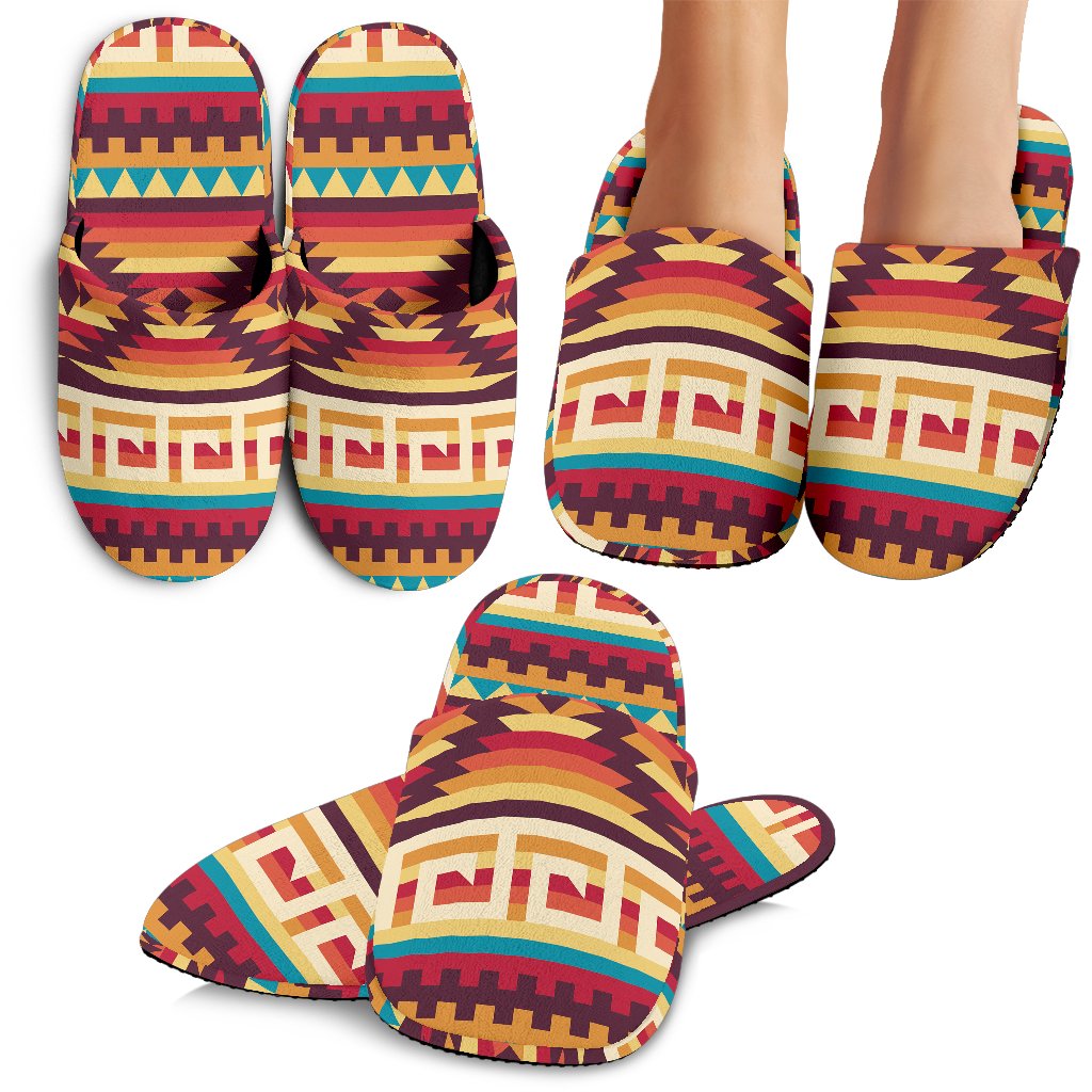 Tribal Aztec Vintage Slippers