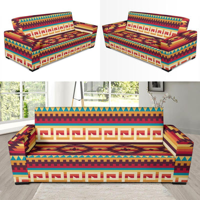 Tribal Aztec Vintage Sofa Slipcover-JORJUNE.COM