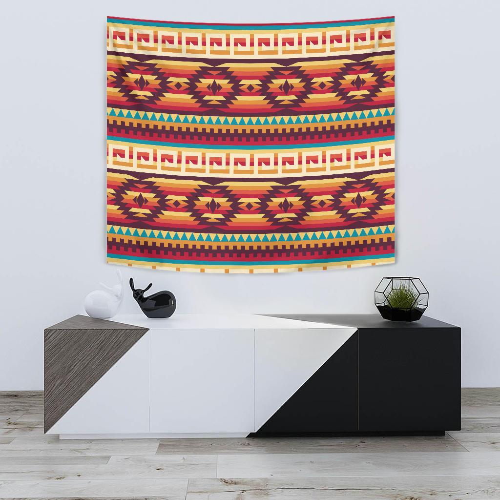 Tribal Aztec Vintage Tapestry