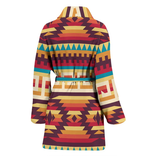 Tribal Aztec Vintage Women Bath Robe