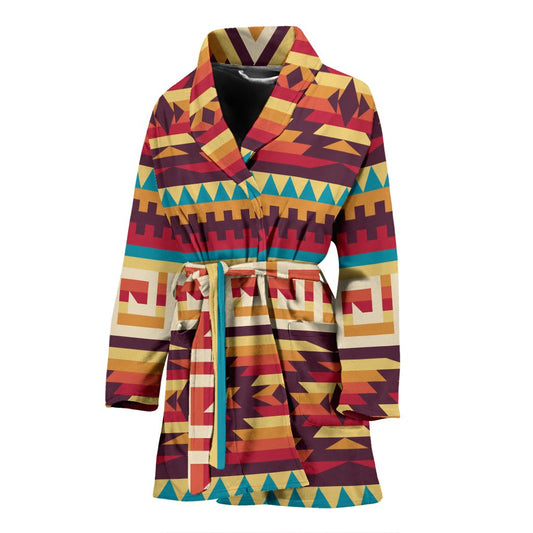 Tribal Aztec Vintage Women Bath Robe