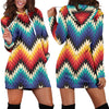 Tribal Aztec Women Hoodie Dress