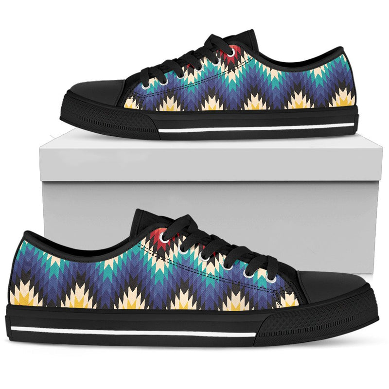 Tribal Aztec Women Low Top Shoes