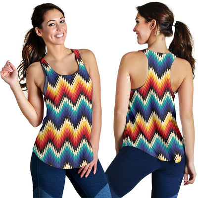 Tribal Aztec Women Racerback Tank Top