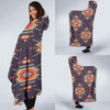 Tribal indians Aztec Hooded Blanket-JORJUNE.COM