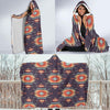 Tribal indians Aztec Hooded Blanket-JORJUNE.COM