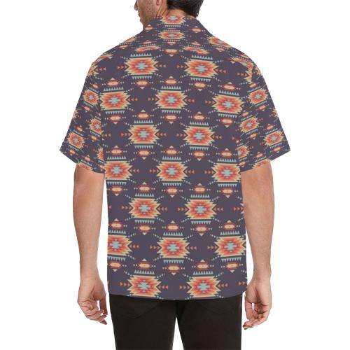 Tribal indians Aztec Men Hawaiian Shirt
